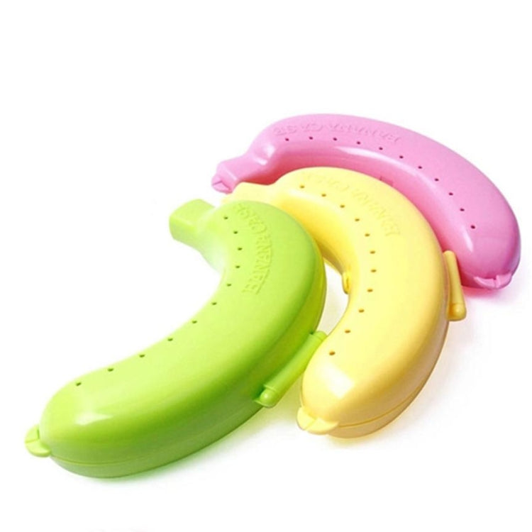 2 PCS Cute 3 Colors Fruit Banana Protector Box Lunch Container Storage Box  for Kids