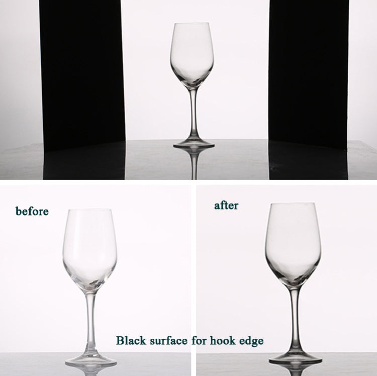 3-in-1 Reflective Board White + Black + Silver A3 Cardboard Folding Light Diffuser Board