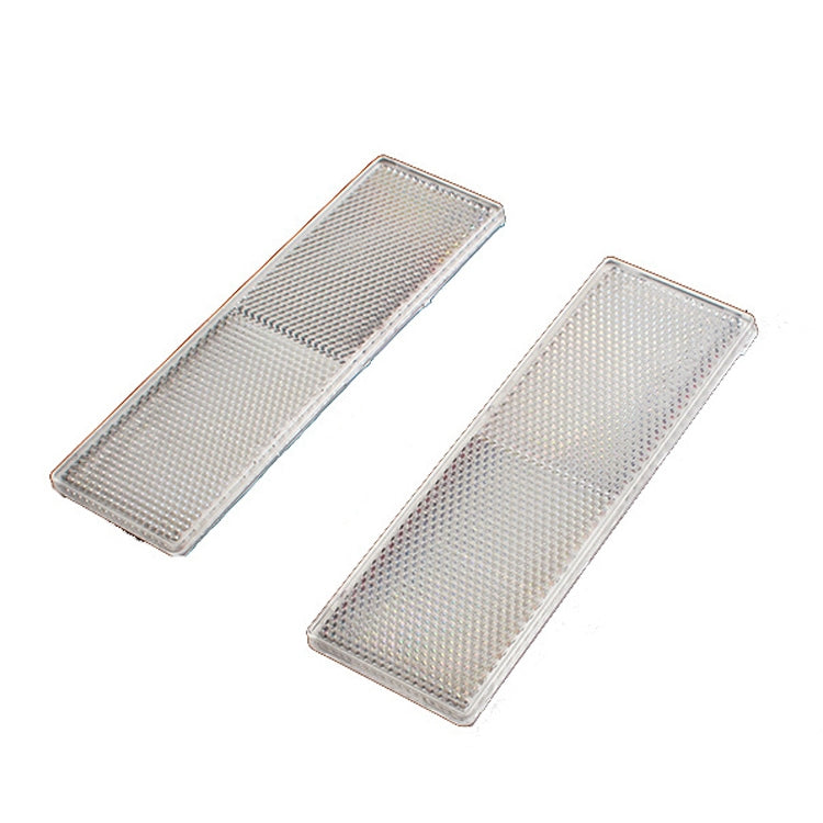 50 PCS Car Body Reflective Stickers Plastic Reflective Strip Reflector Truck Reflective Tablet