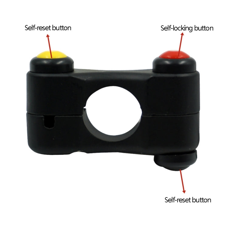 Motorcycle Electric Car Modified Accessories Three Button Multi-Function Start Speaker Far Near Light Switches