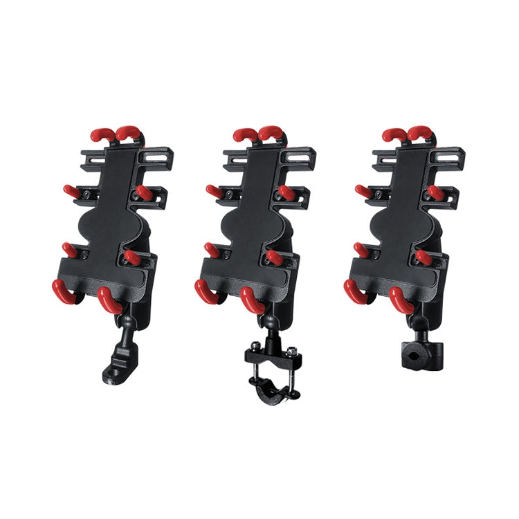 Motorcycle Metal Navigation Mobile Phone Bracket,Style: