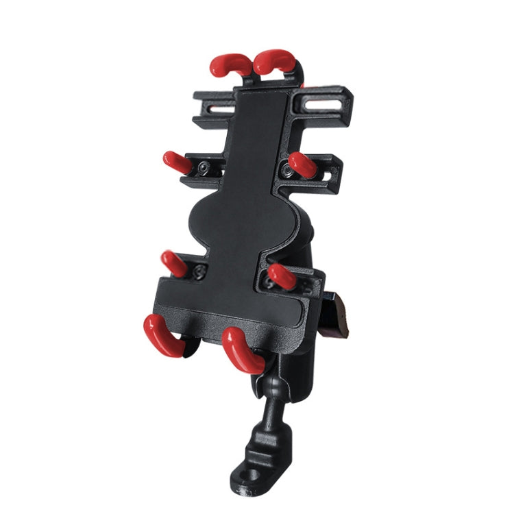 Motorcycle Metal Navigation Mobile Phone Bracket,Style: