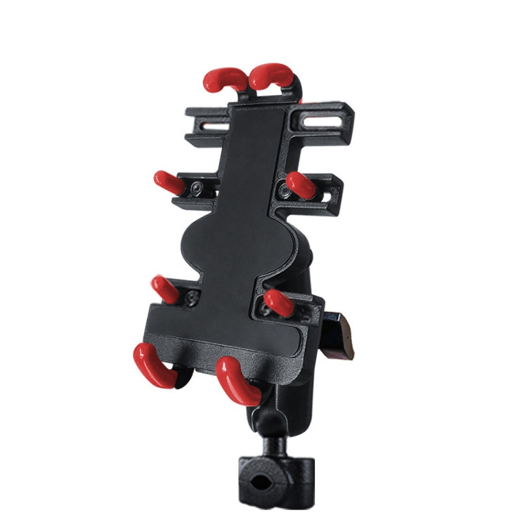 Motorcycle Metal Navigation Mobile Phone Bracket,Style: