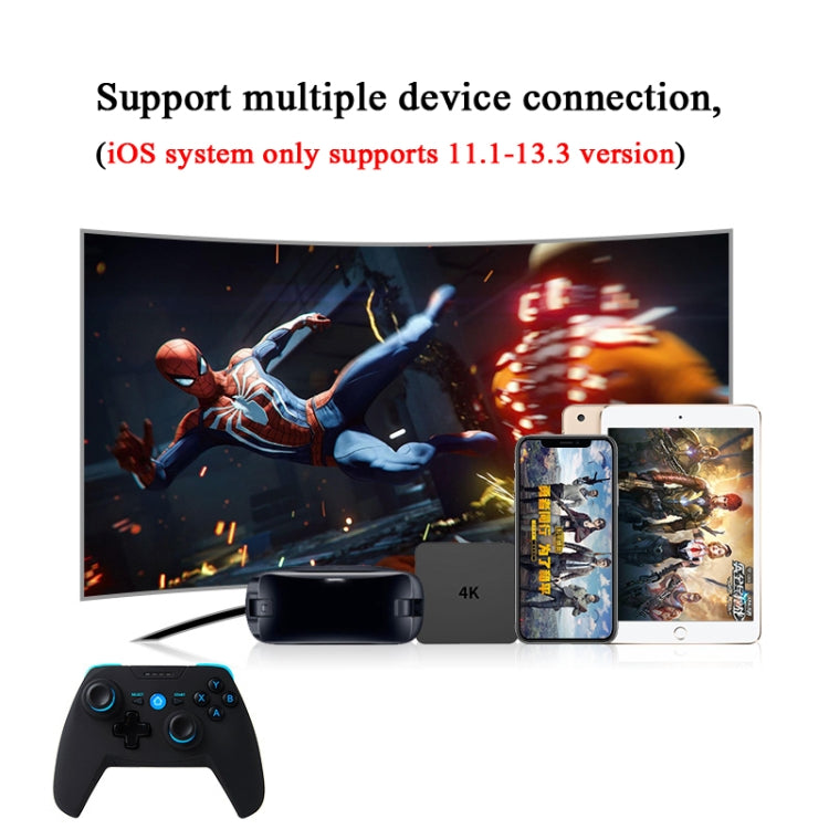 CX-X1  2.4GHz + Bluetooth 4.0 Wireless Game Controller Handle For Android / iOS / PC / PS3