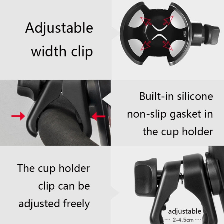 J4037 Baby Stroller Drop Resistant Bottle Holder
