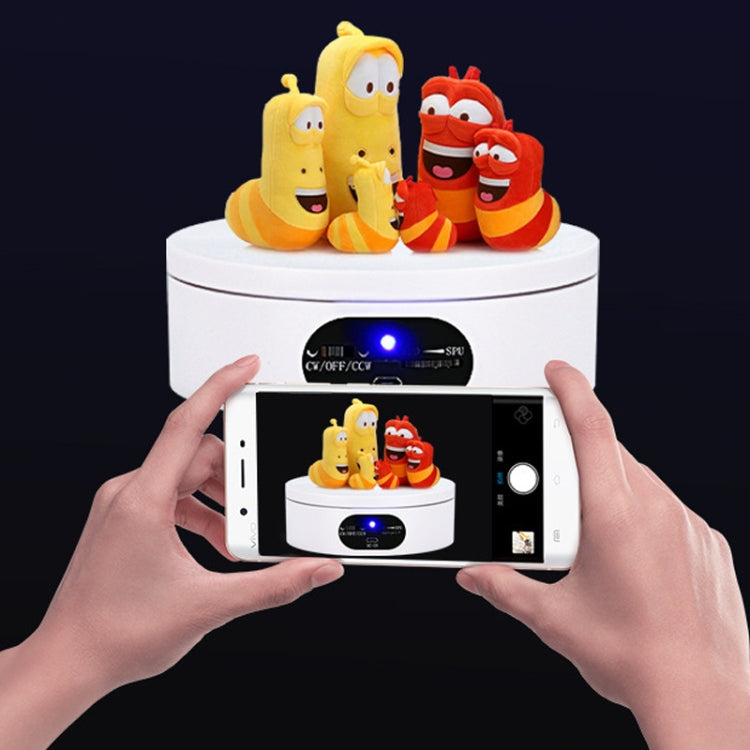 ND120 USB Automatic Rotating Camera Table Hand-Made Panoramic Display Table Turntable