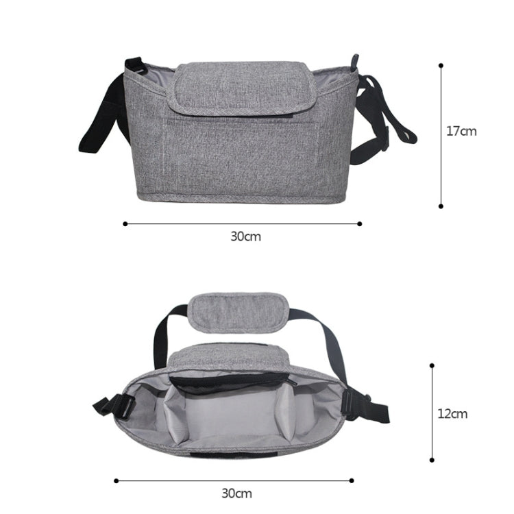 Stroller Storage Hanging Bag Multifunctional Large Capacity Stroller Bag