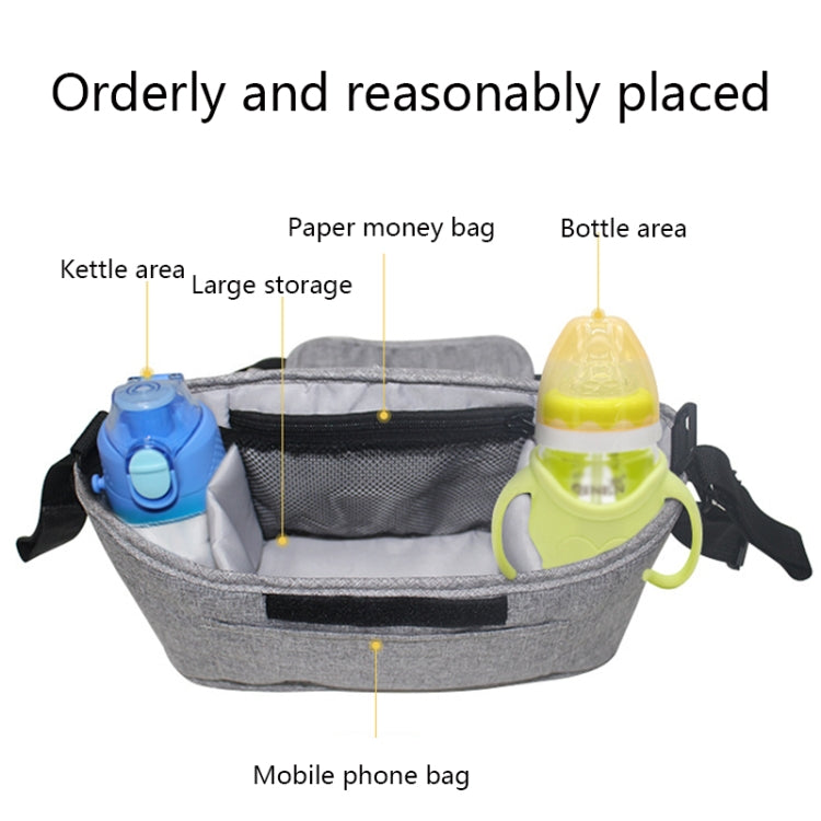 Stroller Storage Hanging Bag Multifunctional Large Capacity Stroller Bag