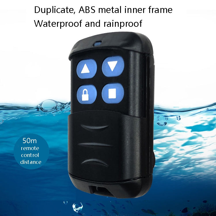 2 PCS Electric Roller Shutter Waterproof Copy Universal Remote Controller Garage Door Remote Control Key