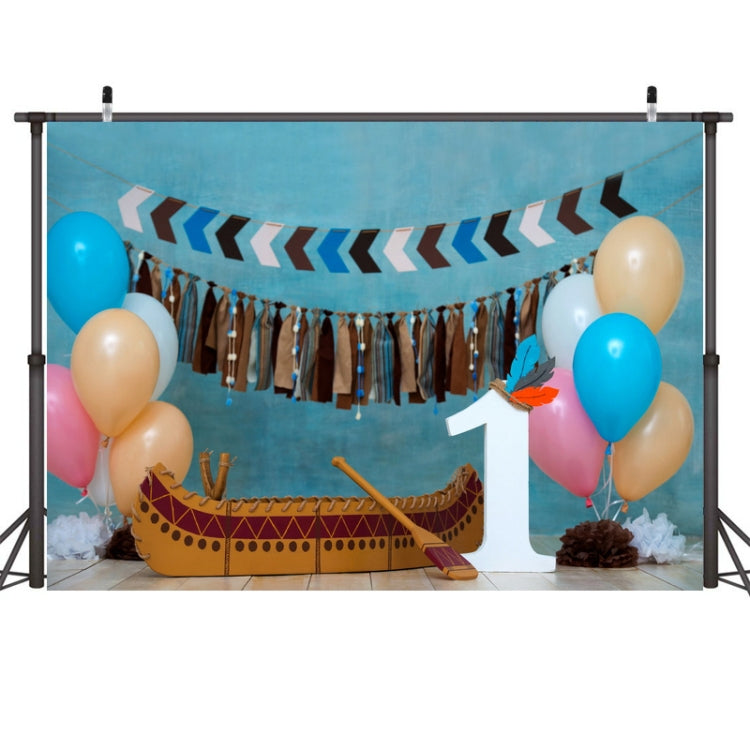 2.1m X 1.5m One Year Old Birthday Photography Background Party Decoration Hanging Cloth