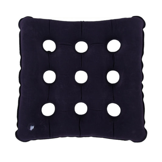 Anti-Decubitus Inflatable Cushion Pregnant Women Elderly Health Care Cushion,Style: Square Blue