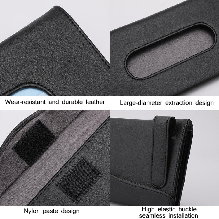 Car Hanging Type Tissue Box Sun Visor Seat Back Sunroof Storage Box