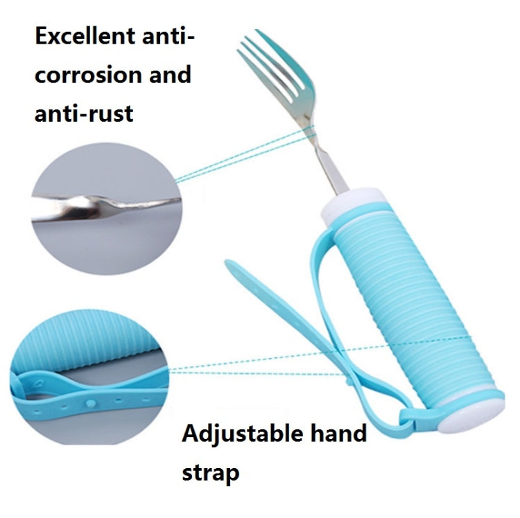 304 Stainless Steel Bendable Self-Service Fork For The Disabled & Elderly