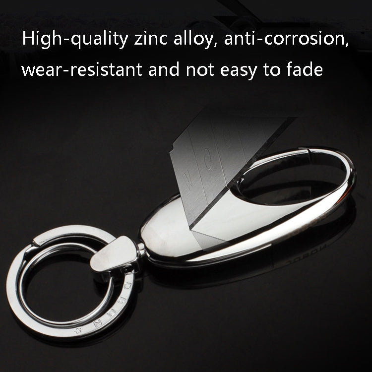 JOBON ZB-6618 Car Keychain Men Waist Holding Car Key Rings