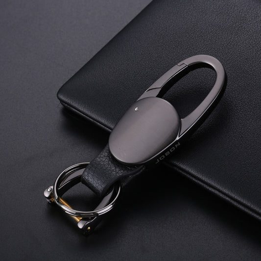 JOBON ZB-167A Horseshoe Car Keychain Men Metal Waist Hanging Keychain