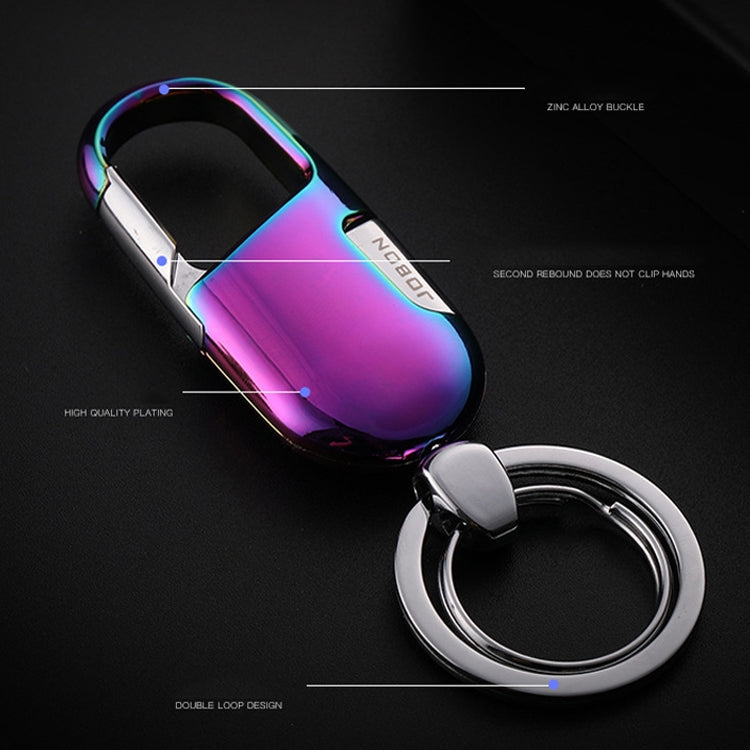 JOBON ZB-176 Car Keychain Men Waist Hanging Key Chain Pendant