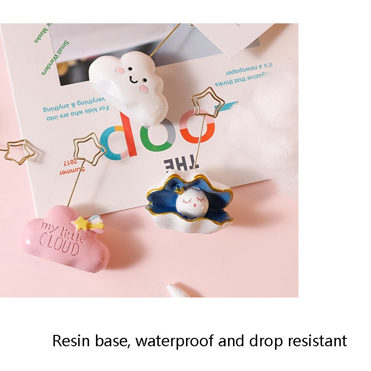 6650 Cute Cartoon Shape Photo Clipper Name Card Clip Desktop Decorative Small Ornaments