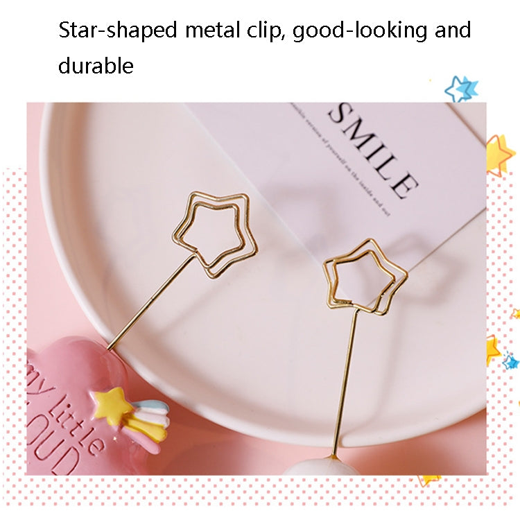 6650 Cute Cartoon Shape Photo Clipper Name Card Clip Desktop Decorative Small Ornaments