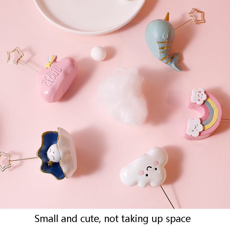 6650 Cute Cartoon Shape Photo Clipper Name Card Clip Desktop Decorative Small Ornaments