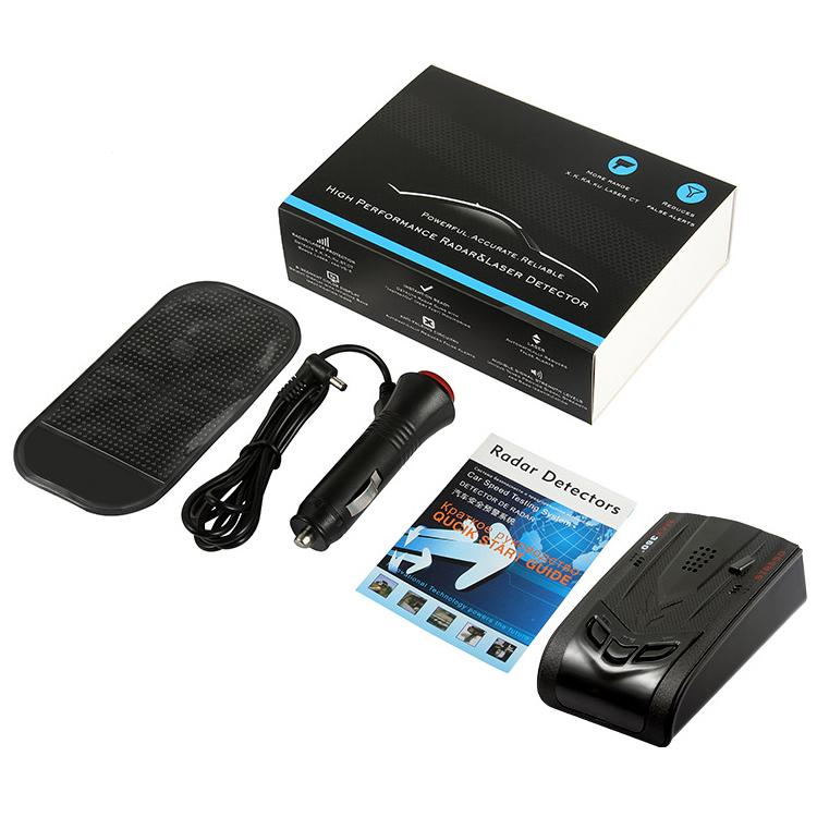 STR550 Laser Radar Speaker Car Mobile Speaker Auto Electronic Dog Support English / Russian