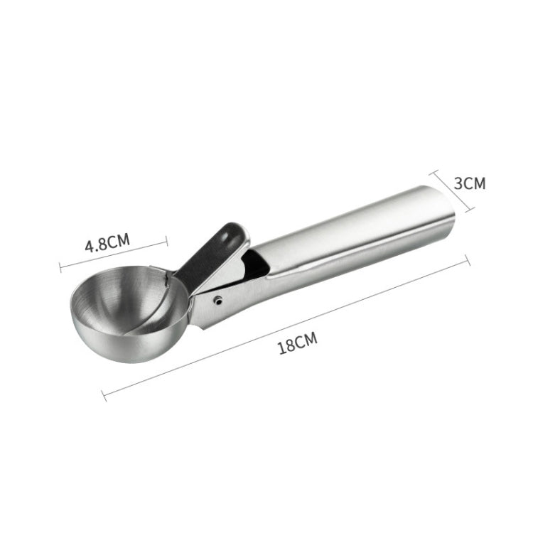 Stainless Steel Ice Cream Spoon Dessert Spoon Ice Cream Scooper
