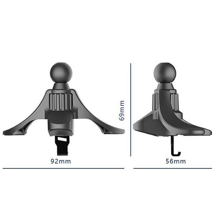 3 PCS A-004 Car Mobile Phone Bracket Air Outlet Hook Accessories