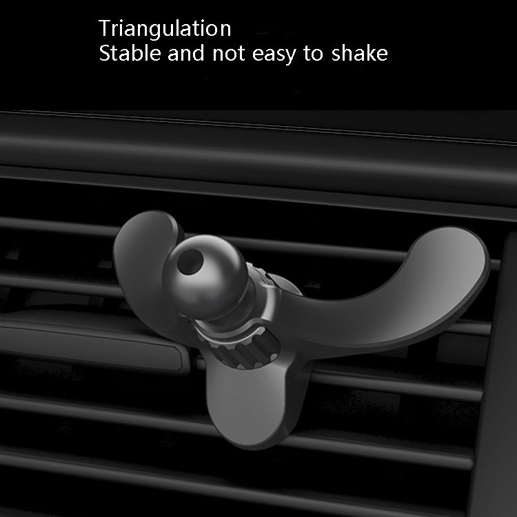 3 PCS A-004 Car Mobile Phone Bracket Air Outlet Hook Accessories