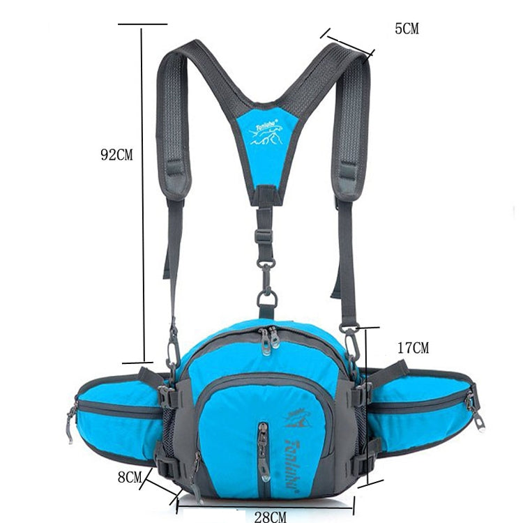 Tanluhu TLH322 Multi-Function Outdoor Waist Bag Hiking Riding Kettle Bag Travel SLR Camera Bag
