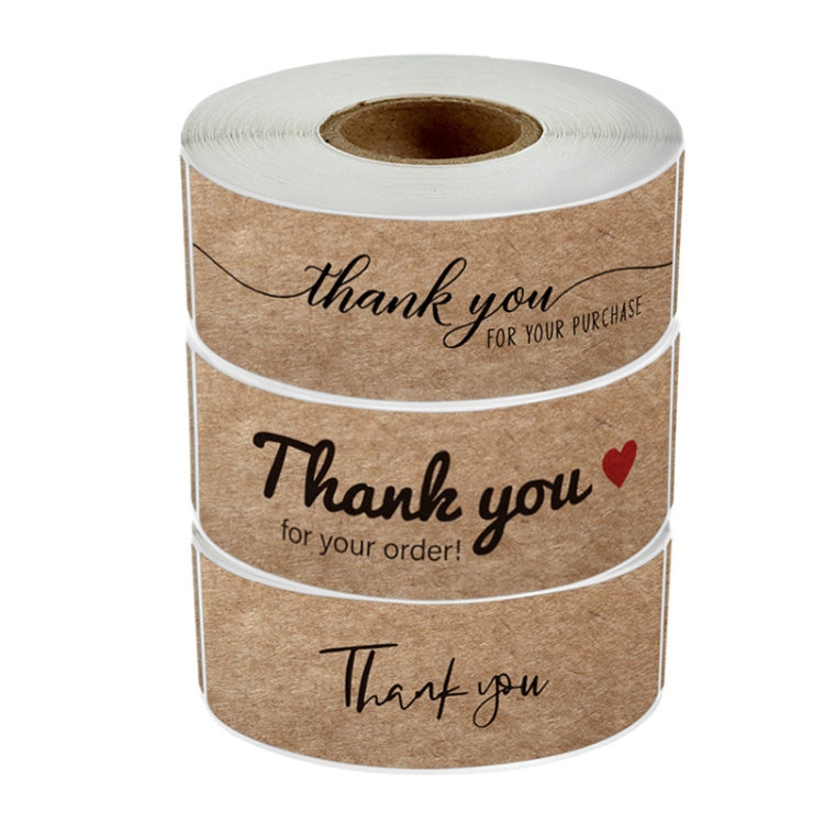 10 Rolls Rectangular Sealing Sticker Label Sticker