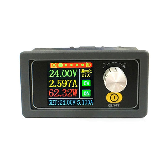 Colorful Screen DC 6.0-36V to 0.6-36V 5A Step Down Stabilized Power Supply Constant Voltage Current Buck Power Converter Power Supply Adjustable Module