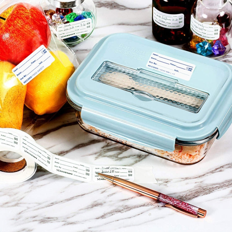 Food Date Sticker Label, Size: 7.5 x 2.5cm