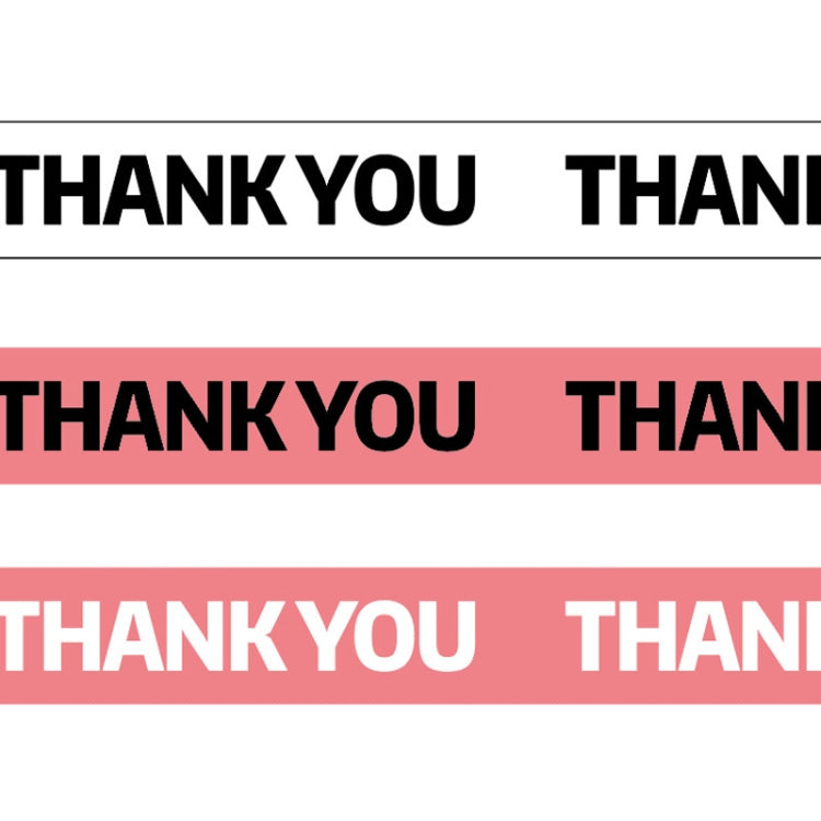 Packed Express Thank You Sealing Tape