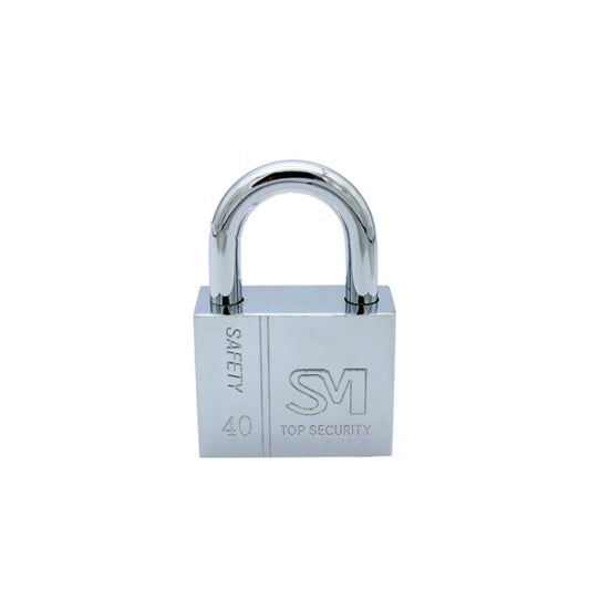 Square Blade Imitation Stainless Steel Padlock