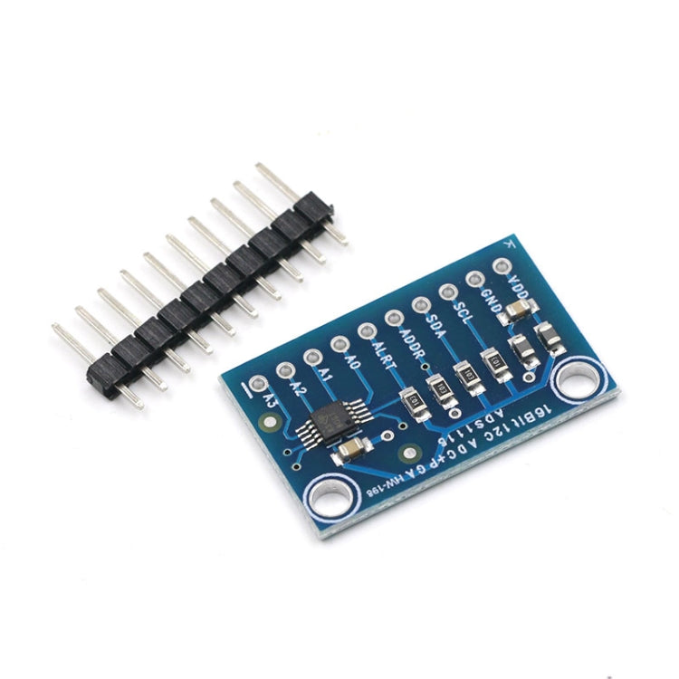 16-Bit Precision Analog-To-Digital Converter AdC 4-Channel Development Board Module