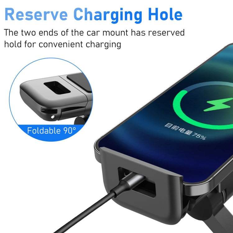 Pb-48 Car Post-Row Back Pillow Mobile Phone Holder Back Seat Flat Telescopic Bracket