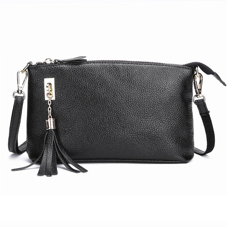 Ladies Fringed One-Shoulder Diagonal Bag Large-Capacity Casual Bag