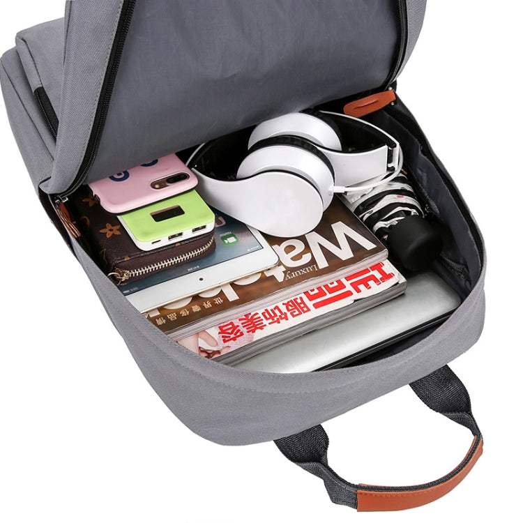 3 In 1 Travel Backpack Student School Bag USB Computer Backpack