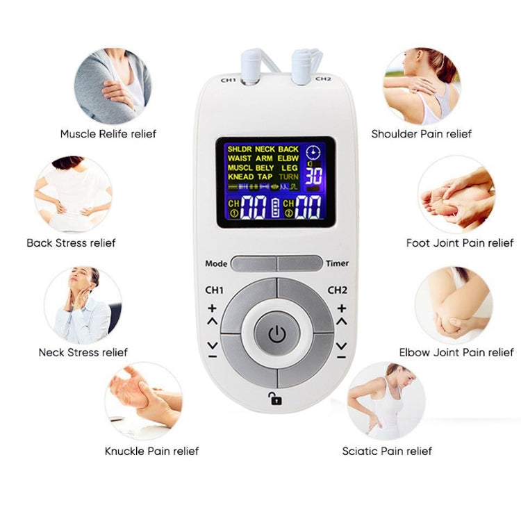 100B 12-mode Digital Meridian Physiotherapy Instrument Electronic Acupoint Pulse Acupuncture Massager