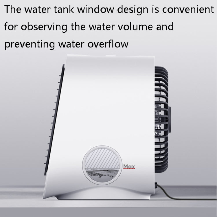 Desktop Cooling Fan USB Portable Office Cold Air Conditioning Fan, M201 Sky White, M201 Cherry Pink, M302 Girl Pink