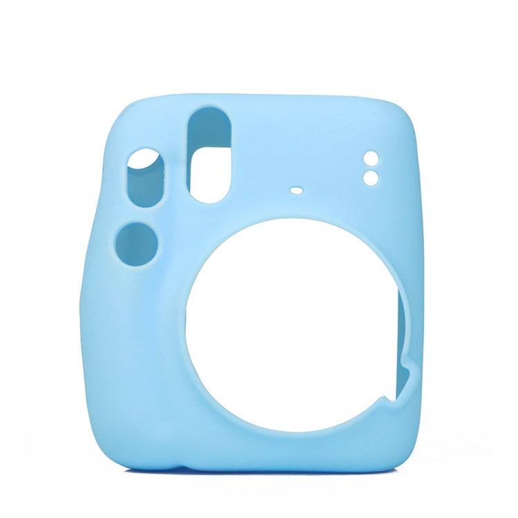 Camera Jelly Color Silicone Protective Cover For Fujifilm Instax mini 11, Jelly Color White, Jelly Color Pink, Jelly Color Blue