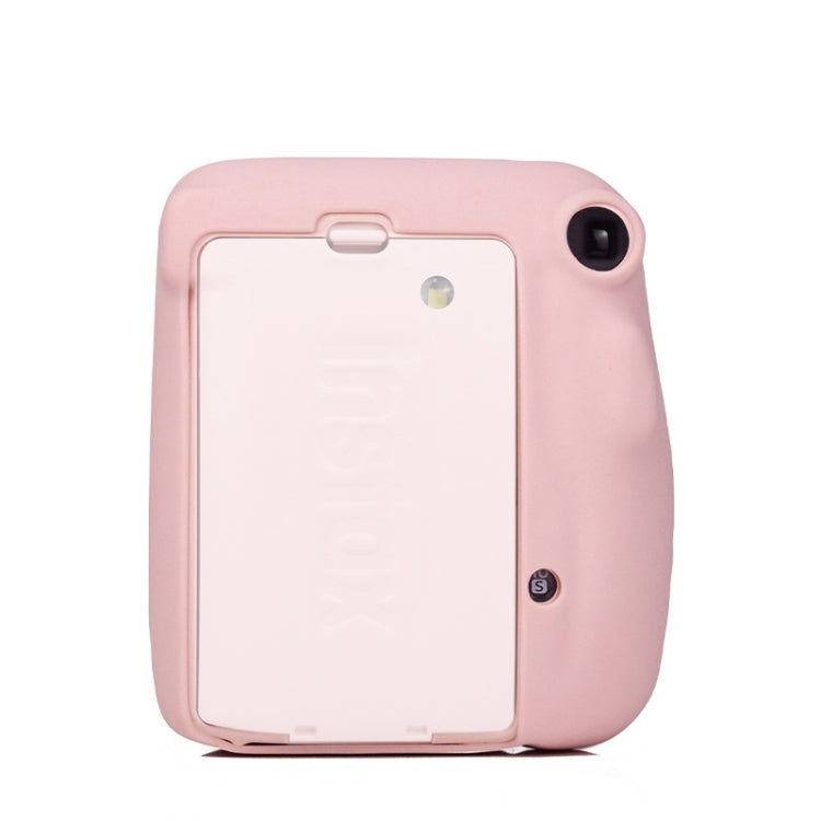 Camera Jelly Color Silicone Protective Cover For Fujifilm Instax mini 11, Jelly Color White, Jelly Color Pink, Jelly Color Blue