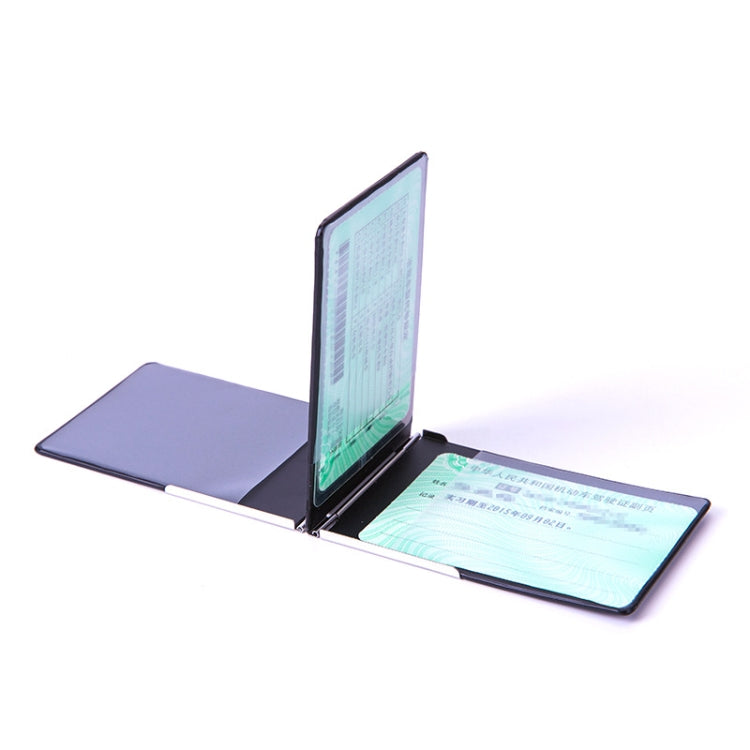 Motor Vehicle Driver License Metal Document Holder