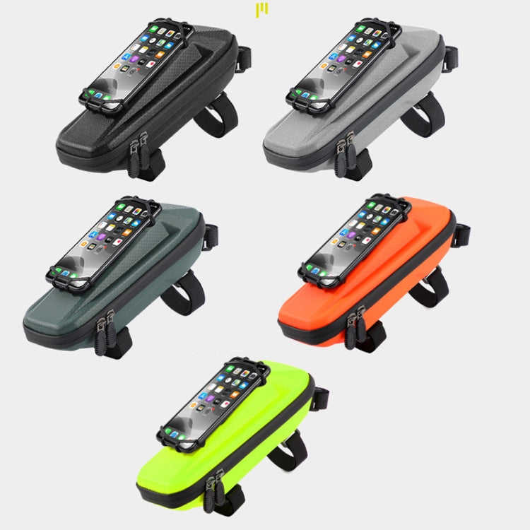 WEST BIKING YP0707263 Bicycle Outdoor Front Beam Bag EVA Hard Shell Phone Bag