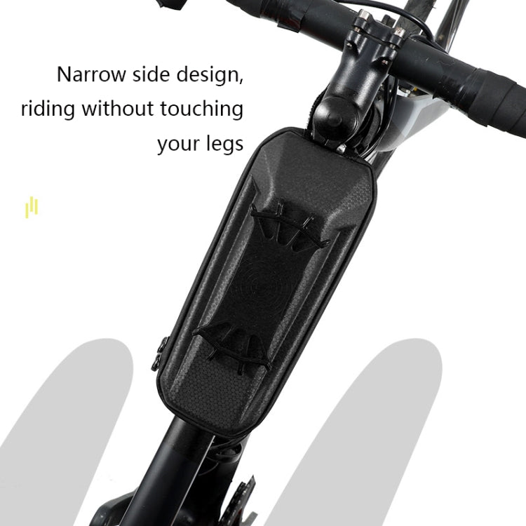 WEST BIKING YP0707263 Bicycle Outdoor Front Beam Bag EVA Hard Shell Phone Bag