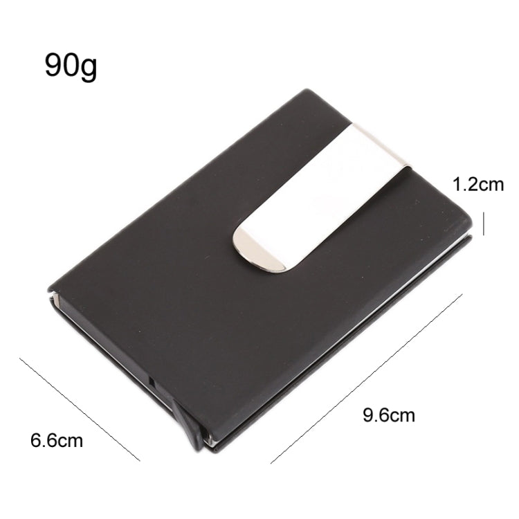 Aluminum Alloy Credit Card Case RFID Anti-Magnetic Metal Card Box