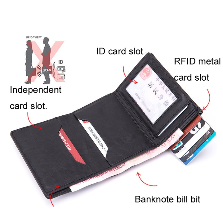 RFID Anti-Theft Aluminum Alloy Card Case