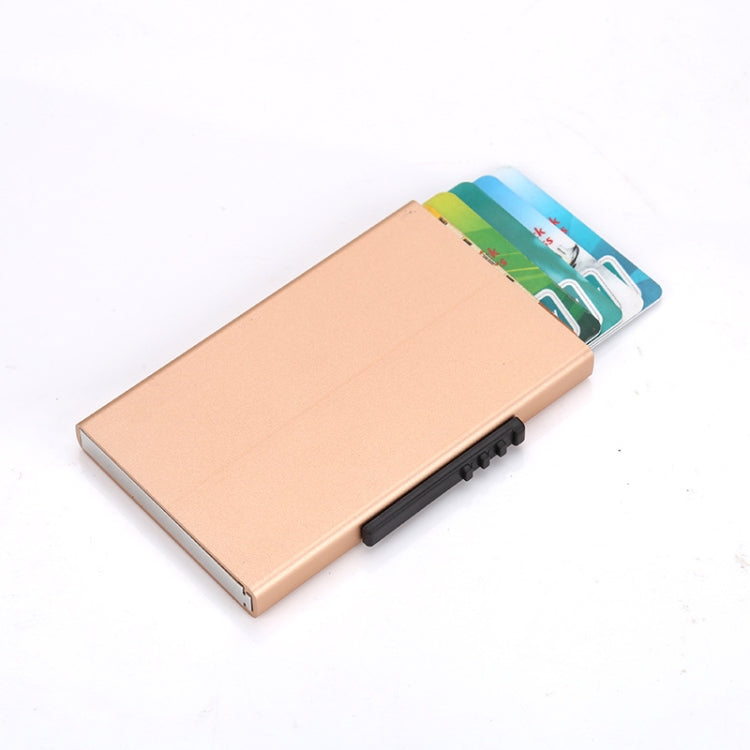 RFID Anti-Theft And Anti-Magnetic Aluminum Alloy Credit Card Case