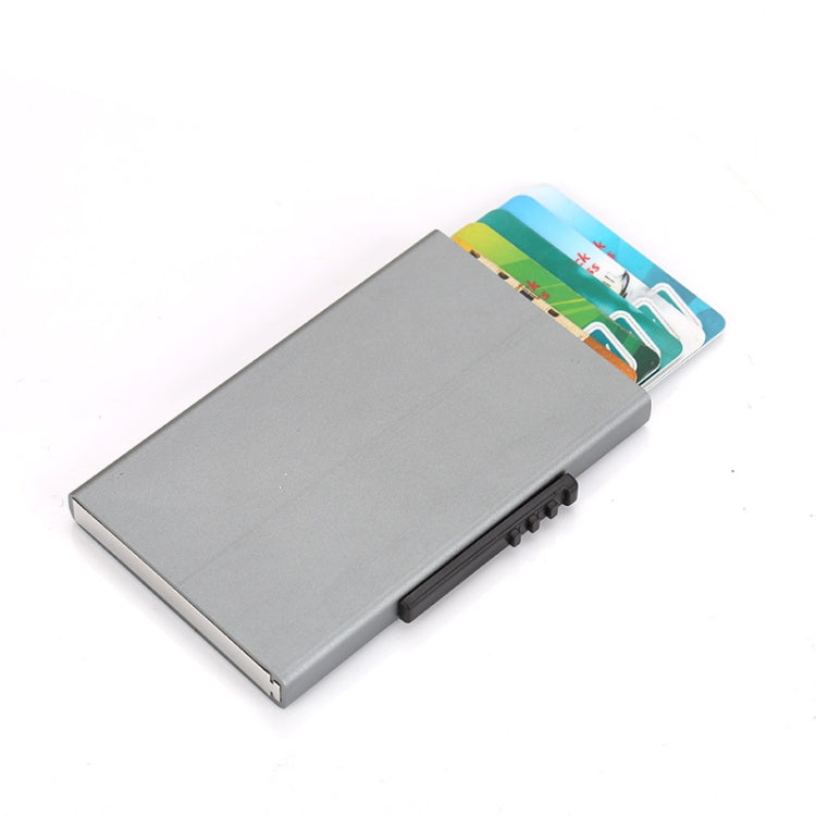 RFID Anti-Theft And Anti-Magnetic Aluminum Alloy Credit Card Case