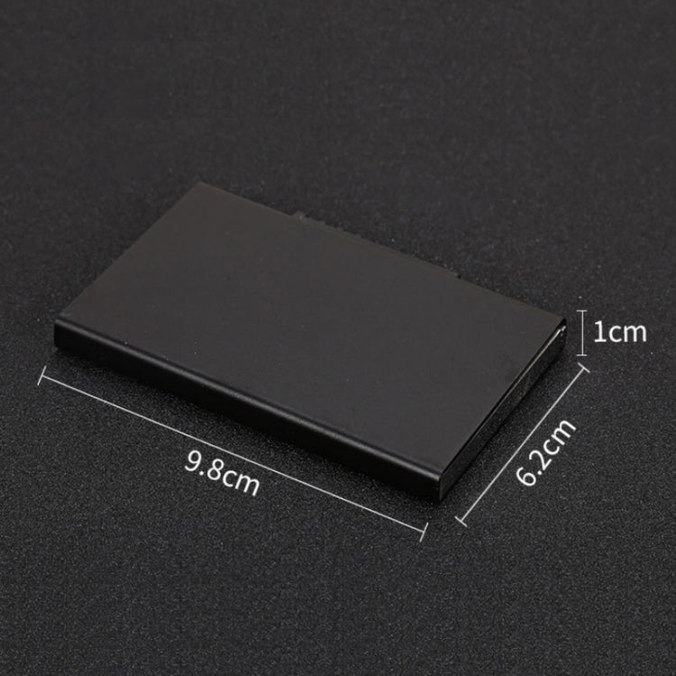RFID Anti-Theft And Anti-Magnetic Aluminum Alloy Credit Card Case