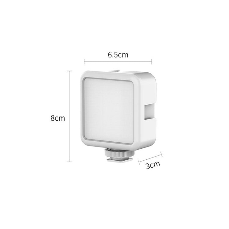 Ulanzi VL49  6W Small LED Video Light 5500K Dimmable Photography Soft Light Vlog Fill Light